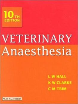 Hardcover Veterinary Anaesthesia Book
