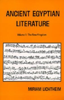 Paperback Ancient Egyptian Literature: Volume II: The New Kingdom Book