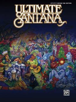 Paperback Ultimate Santana: Authentic Guitar Tab Book