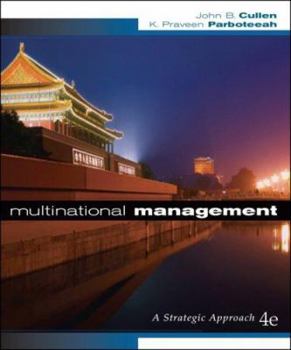 Hardcover Multinational Management: A Strategic Approach [With Fold Out Wall Poster Map] Book