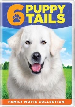 DVD 6 Puppy Tails Family Movie Collection Book