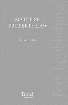 Paperback Scottish Property Law: 2nd Edition Book