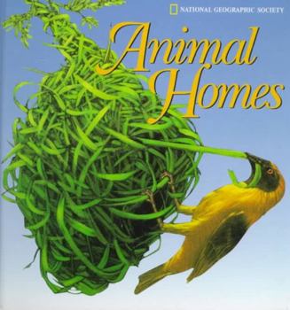 Hardcover Animal homes (A National Geographic action book) Book