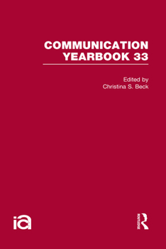 Hardcover Communication Yearbook 33 Book