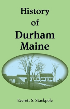 Paperback History of Durham, Maine Book
