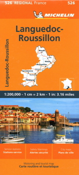 Loose Leaf France: Languedoc-Roussillon Map 526 [French] Book
