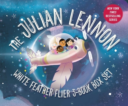 Hardcover Julian Lennon White Feather Flier Set Book