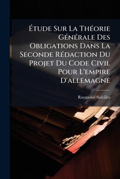 Etude Sur La Theorie Generale Des Obligations