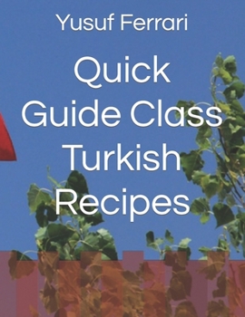 Paperback Quick Guide Class Turkish Recipes Book