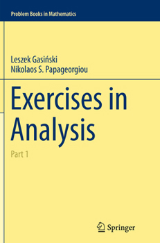 Paperback Exercises in Analysis: Part 1 Book