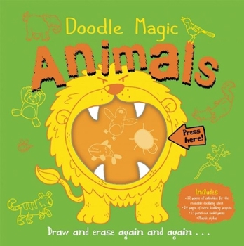 Spiral-bound Doodle Magic: Animals Book