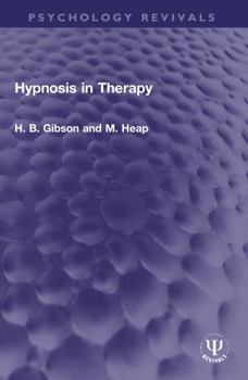 Paperback Hypnosis in Therapy Book