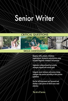 Paperback Senior Writer Critical Questions Skills Assessment Book