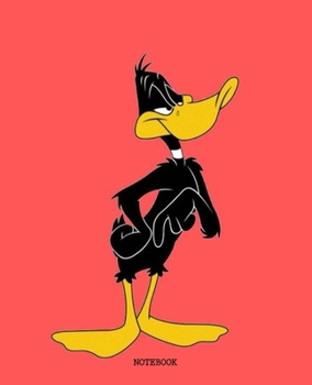 Notebook: Looney Tunes Cartoon Soft Glossy Cover College Ruled Lined Pages Book 7.5 x 9.25 Inches 110 Pages