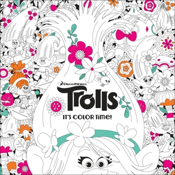 Paperback It's Color Time! (DreamWorks Trolls) Book