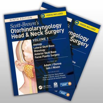 Misc. Scott-Brown's Otorhinolaryngology and Head and Neck Surgery: 2 Volume Set Book