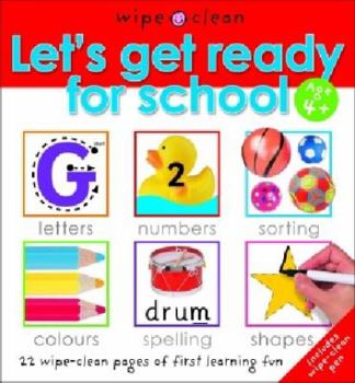 Paperback Let's Get Ready for School Book