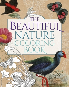 Paperback The Beautiful Nature Coloring Book