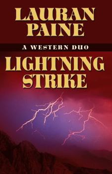 Hardcover Lightning Strike: A Western Duo (Five Star Western Series) Book