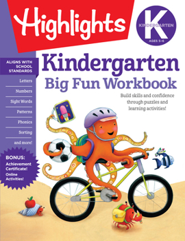 The Big Fun Kindergarten Activity Book