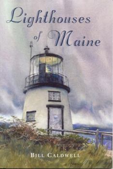 Paperback Lighthouses of Maine Book