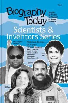 Hardcover Biography Today Scientists & Inventors V3 Book