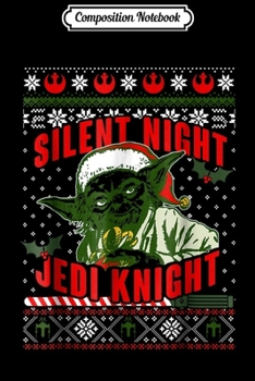 Composition Notebook: Star Wars Yoda Silent Jedi Knight Christmas Graphic Journal/Notebook Blank Lined Ruled 6x9 100 Pages