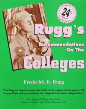 Paperback Rugg's Recommendations on the Colleges Book