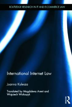 Hardcover International Internet Law Book