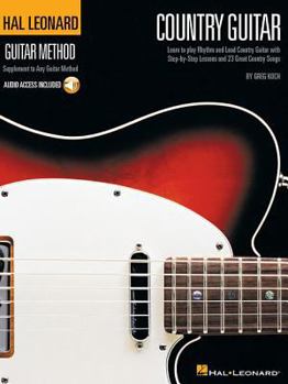 Paperback Country Guitar [With CD (Audio)] Book