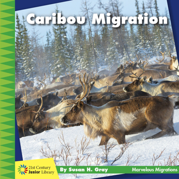 Library Binding Caribou Migration Book