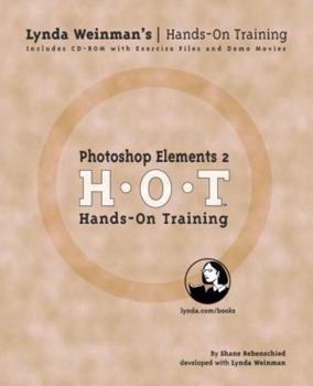 Paperback Photoshop Elements 2 Hands-On Training Book