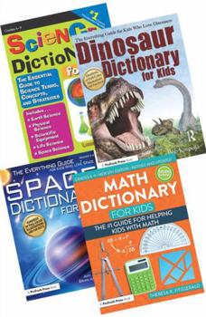 Misc. The Everything Guides for Kids - Math, Science, Space and Dinosaur Dictionary Book Bundle Book