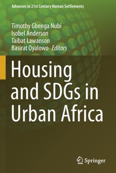 Paperback Housing and Sdgs in Urban Africa Book