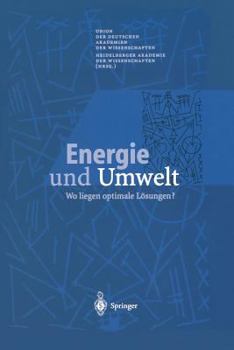 Paperback Energie Und Umwelt: Wo Liegen Optimale Lösungen? [German] Book