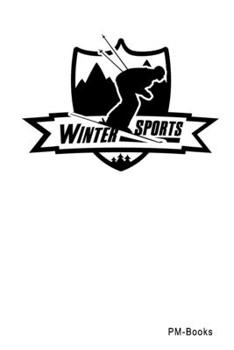 Paperback Winter Sports: Blanko A5 Notizbuch oder Heft f?r Sch?ler, Studenten und Erwachsene Book