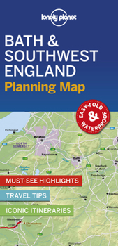 Lonely Planet Bath & Southwest England Planning Map 1 - Book  of the Lonely Planet Travel Guide