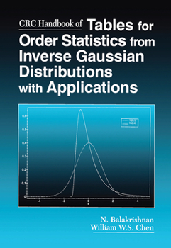 Paperback CRC Handbook of Tables for Order Statistics from Inverse Gaussian Distributions with Applications Book