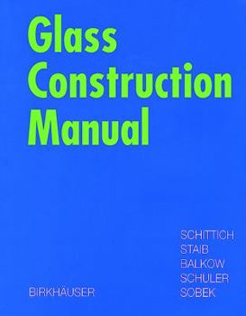 Hardcover Glass Construction Manual Book