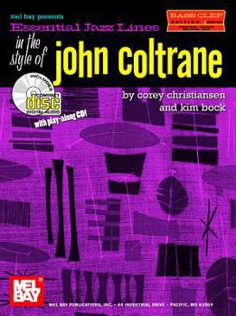 Paperback Essential Jazz Lines in the Style of John Coltrane: Bass Clef Edition [With CD] Book