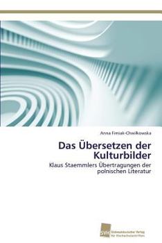 Paperback Das Übersetzen der Kulturbilder [German] Book