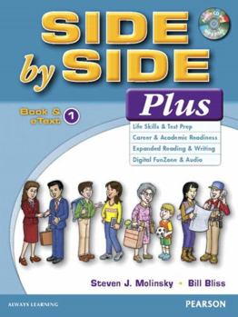 Paperback Value Pack: Side by Side Plus 1 Student Book and Etext with Activity Workbook and Digital Audio [With CD (Audio)] Book