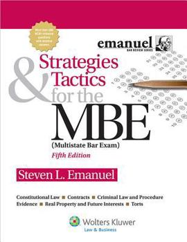 Paperback Strategies & Tactics for the MBE Book