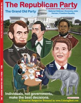 Paperback The Republican Party: The Grand Old Party Coloring and Activity Book