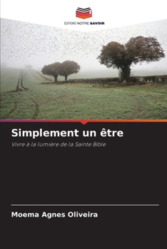 Paperback Simplement un être [French] Book