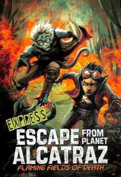 Paperback Flaming Fields of Death - Express Edition Book