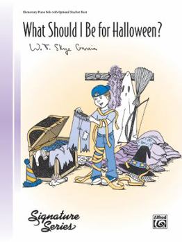 Paperback What Should I Be for Halloween?: Sheet Book