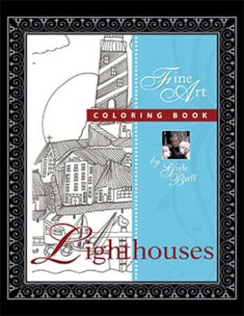 Paperback Lighthouses: Fine Art Coloring Book