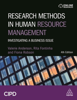 Hardcover Research Methods in Human Resource Management: Investigating a Business Issue Book