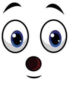 Smiley Emoticon: Notizbuch DIN A5 Blanko 120 Seiten Gesicht Lustige Mimik Comic Smilie Emotion Überrascht  Blick Laune Ausdruck Geschenkidee & ... Planer Tagebuch Notizheft Notizblock